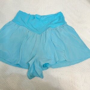 Aerie Offline real me crossover waist flowy shorts